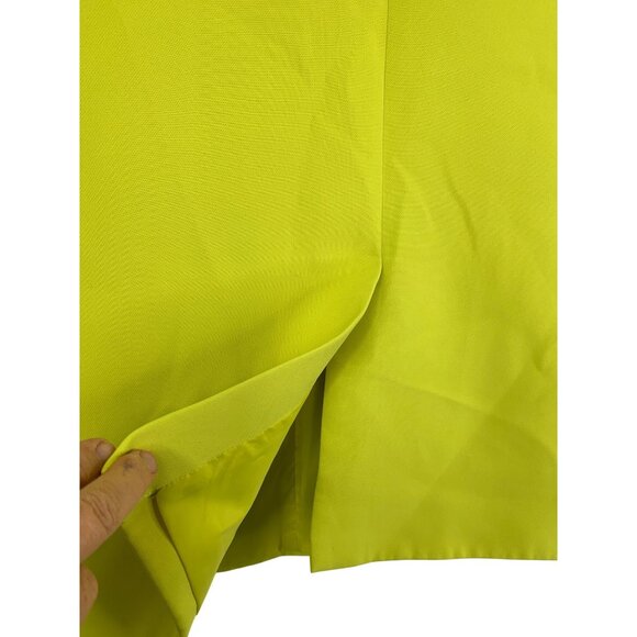 Womens DKNY Neon Green Blazer Size 2 EUC Cuffable EUC - Picture 8 of 10